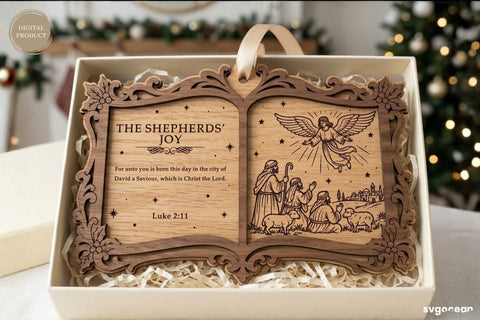 Bible Story Book Ornaments SVG Bundle SVG SvgOcean 