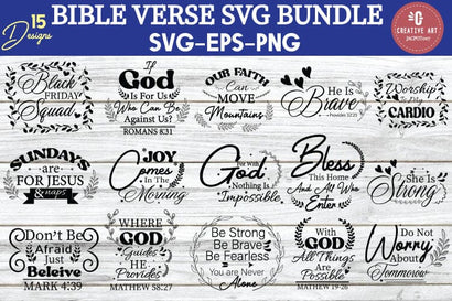 Bible verse SVG bundle - christian svg - blessed svg religio SVG jacpot007 