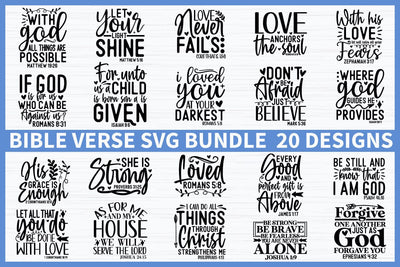 Bible verse SVG Bundle SVG akazaddesign 