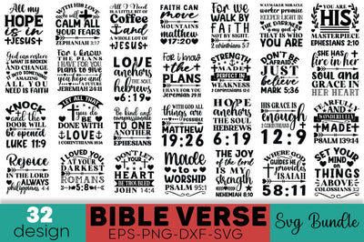 Bible Verse SVG Bundle SVG Angelina750 