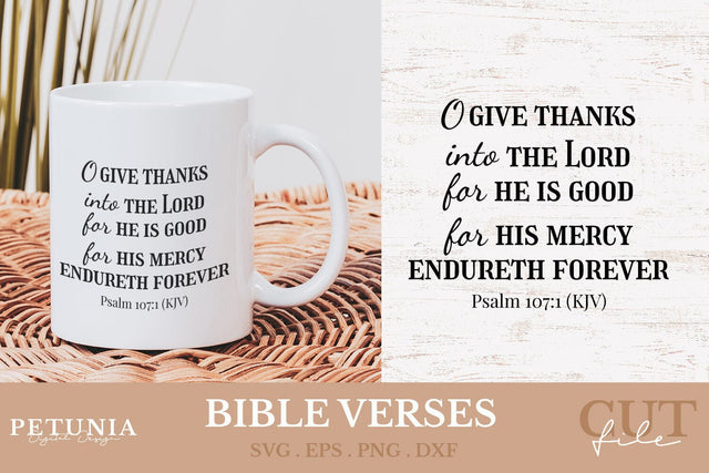 Bible Verses SVG | Christian Quotes SVG SVG Petunia Digital Design 