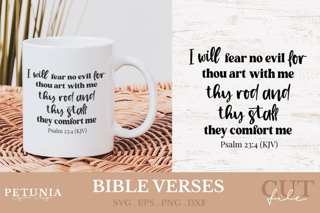 Bible Verses SVG | Christian Quotes SVG SVG Petunia Digital Design 