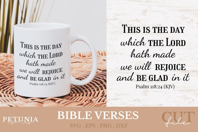 Bible Verses SVG | Christian Quotes SVG SVG Petunia Digital Design 