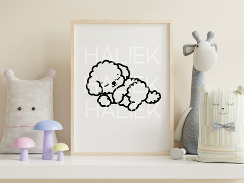 Bichon Frise SVG Design Set SVG HalieKStudio 