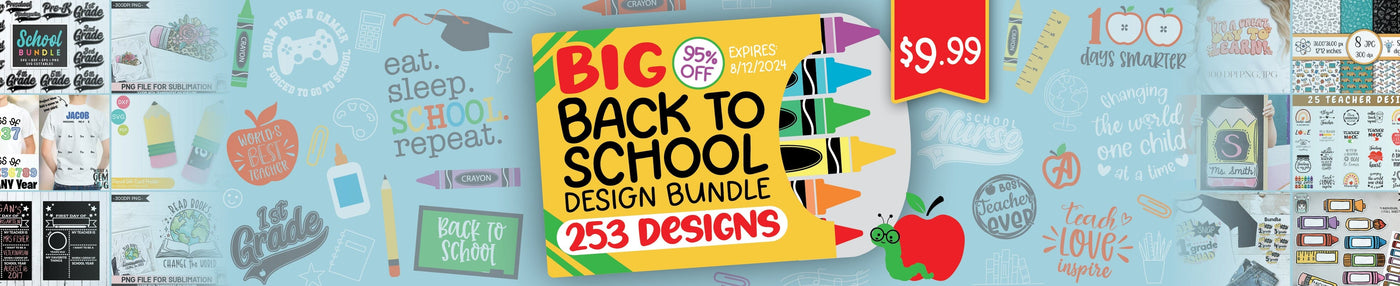 Big Back To School Design Bundle