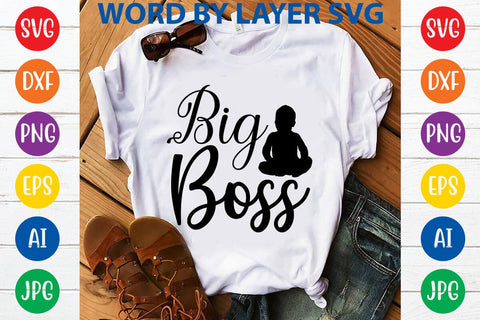 Big Boss SVG DESIGN SVG Rafiqul20606 