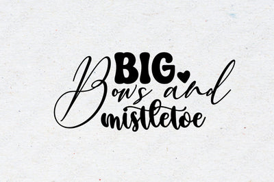 Big Bows and Mistletoe SVG orpitasn 