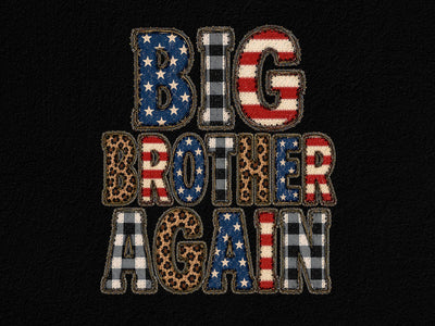 Big Brother Again PNG Patriotic Kids Art SVG artprintfile 