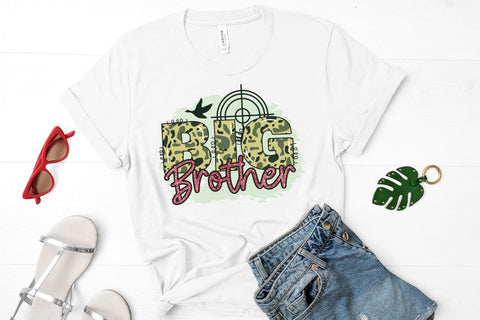 Big Brother - Hunting Sublimation Design Sublimation CraftLabSVG 