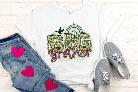 Big Brother - Hunting Sublimation Design Sublimation CraftLabSVG 