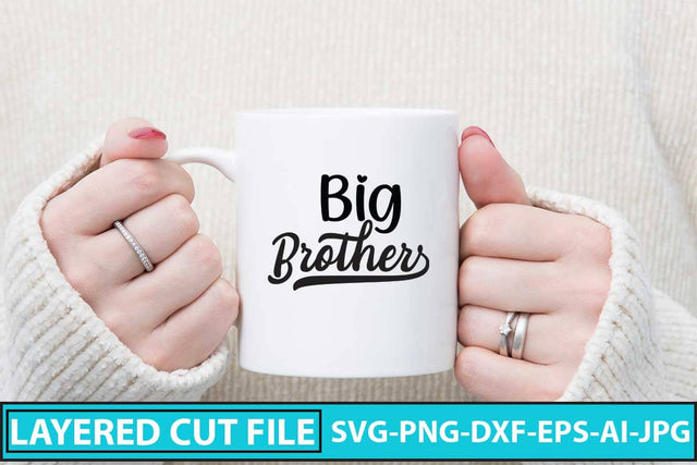 Big Brother SVG Cut File SVG Syaman 