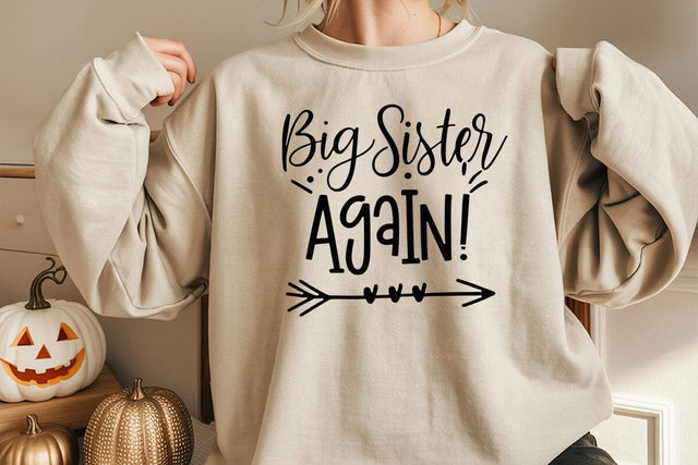 Big Sister Again SVG, Big sister svg SVG DesignDestine 