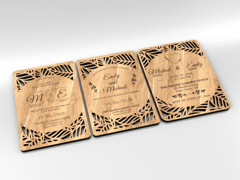BIG WEDDING Laser Cut Set SVG LaserCutano 