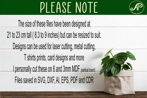 Bigfoot silhouette laser cut outs SVG file 2 SVG APInspireddesigns 