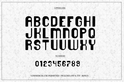 Bigger Boat Font AfterTenDesign 