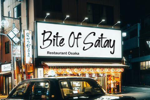 Bighs streak Font Sulthan studio 