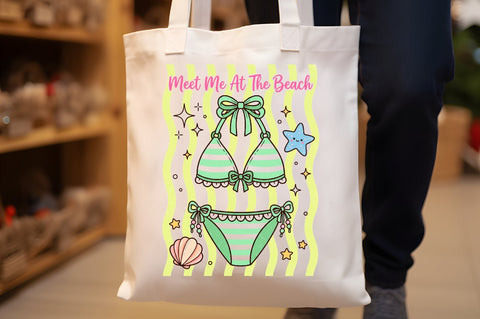 Bikini Beach Cute Summer PNG Sublimation designartist 