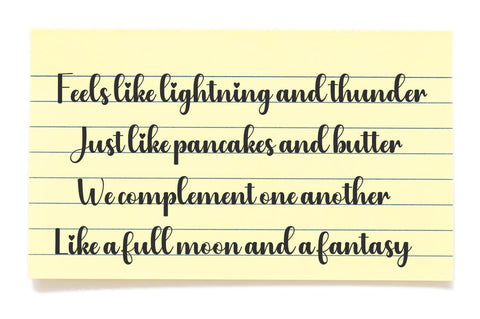 Billie Font Studio Natural Ink 