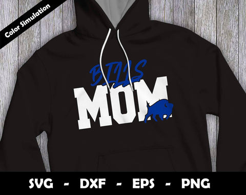 Bills Mom SVG Cut File, Bills logo SVG Design, Bills Mom Football, T-Shirt Sublimation Design Png SVG Arthur Arellano 