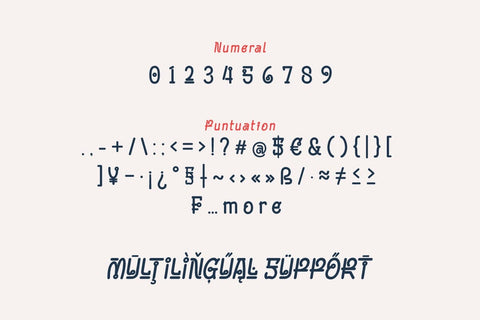 Bimoen - Korean Style Font Font twinletter 