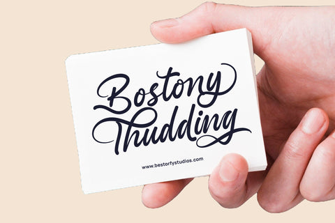 Bindery Theclips - Bold Calligraphy Font Font Letterena Studios 