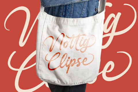 Bindery Theclips - Bold Calligraphy Font Font Letterena Studios 