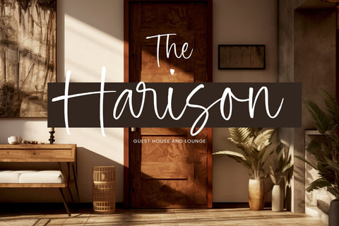 Bintang Studio - Handwritten Script Font Font Timur type 