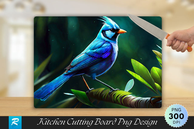 Bird Cutting Board Sublimation Regulrcrative 