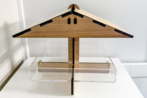 Bird Feeder Laser SVG File SVG Crafting With Brenna 