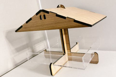 Bird Feeder Laser SVG File SVG Crafting With Brenna 