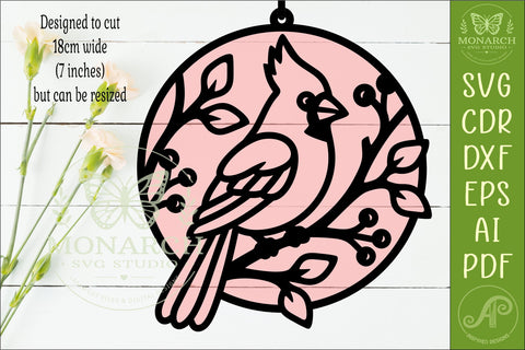 Bird Suncatcher SVG Bundle Laser cut SVG APInspireddesigns 