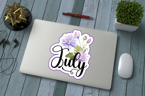 Birth Month Flower Stickers Bundle Sublimation Regulrcrative 