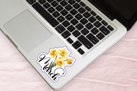 Birth Month Flower Stickers Bundle Sublimation Regulrcrative 