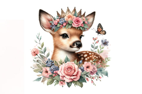 Birthday Baby Animal Clipart, Birthday Sublimation SVGista 