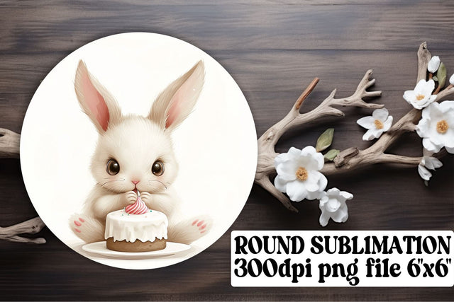 Birthday Bash Animal Keychain & Coaster Pack Sublimation afrosvg 