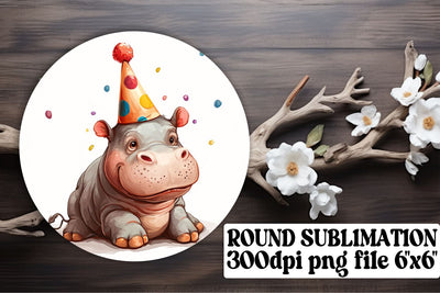 Birthday Bash Zoo Creature Sublimation Kit Sublimation afrosvg 