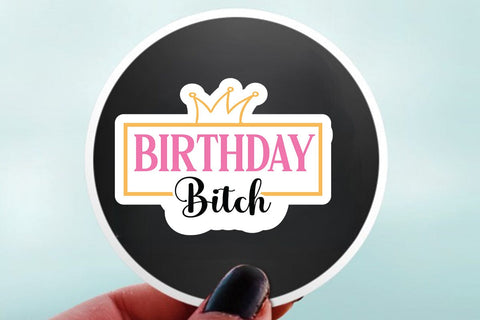 birthday bitch SVG Angelina750 