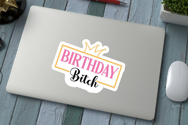 birthday bitch SVG Angelina750 