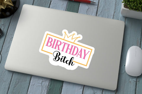 birthday bitch SVG Angelina750 