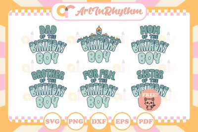 Birthday Boy Svg Bundle, Birthday Boy Svg, Birthday Svg, Birthday Shirt Designs SVG Artinrhythm shop 