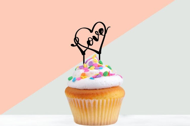 Birthday Cake Topper | Wedding Cake Topper | Love SVG SVG dapiyupi store 