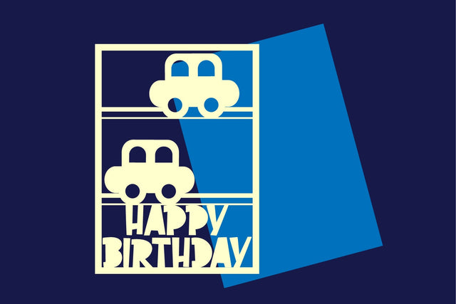 Birthday Card for Kids, Kids Birthday Card, Child Birthday Card SVG zafrans studio 