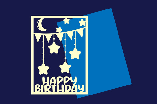 Birthday Card for Kids, Kids Birthday Card, Child Birthday Card SVG zafrans studio 