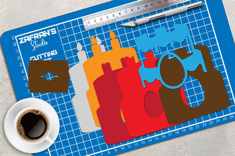 Birthday Chocolate Egg Holder 3D Paper zafrans studio 