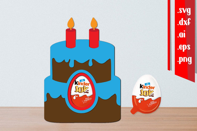 Birthday Chocolate Egg Holder 3D Paper zafrans studio 