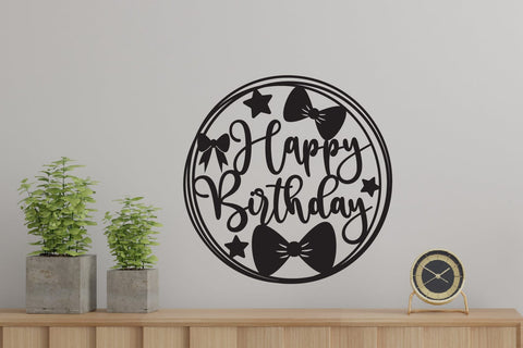 Birthday Cut files, Birthday Sign, Birthday Cake topper SVG zafrans studio 