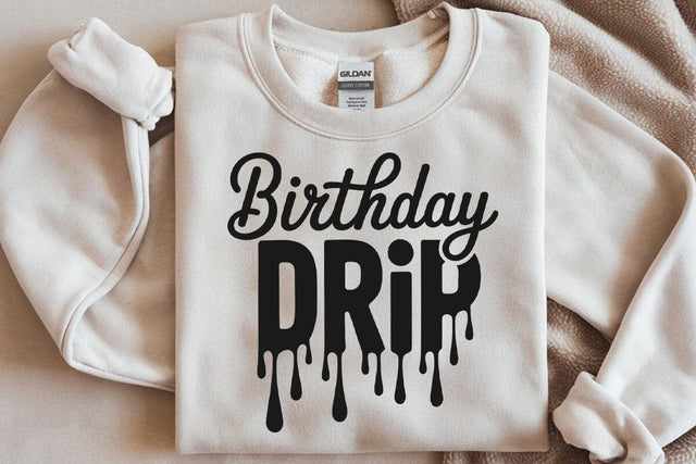 Birthday Drip SVG: Princess Shirt Cut File SVG DesignDestine 