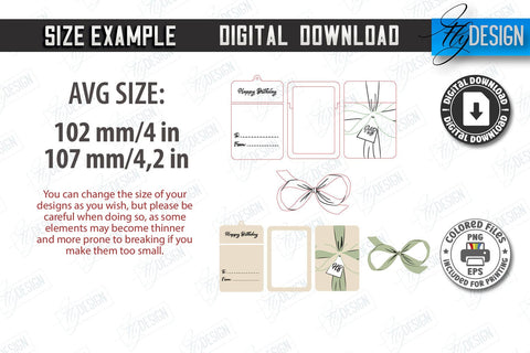 Birthday Gift Cards Laser Cut Bundle | Birthday Greeting Cards | Happy Birthday SVG | Cards with Wishes | Birthday Gift Idea | Personalized Birthday Cards | Birthday Laser Engraving | B-day Gift Cards | CNC Files SVG Fly Design 