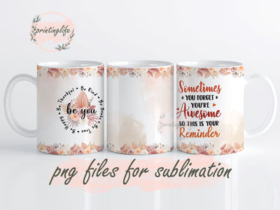 Birthday Gifts For Women, Mom, Friend, Sister - Inspiration Religious Gifts Idea - Motivational Gifts For Women Mug Wrap Design, Instant Digital Design Download Mug Wrap Design, Mug Design PNG Sublimation PrintingLife 