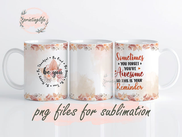 Birthday Gifts For Women, Mom, Friend, Sister - Inspiration Religious Gifts Idea - Motivational Gifts For Women Mug Wrap Design, Instant Digital Design Download Mug Wrap Design, Mug Design PNG Sublimation PrintingLife 